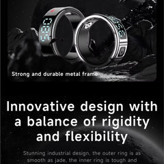 Huitich A - Express 2025 LED Smart Ring with Heart Rate Monitor - Mumzar