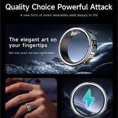 Huitich A - Express 2025 LED Smart Ring with Heart Rate Monitor - Mumzar