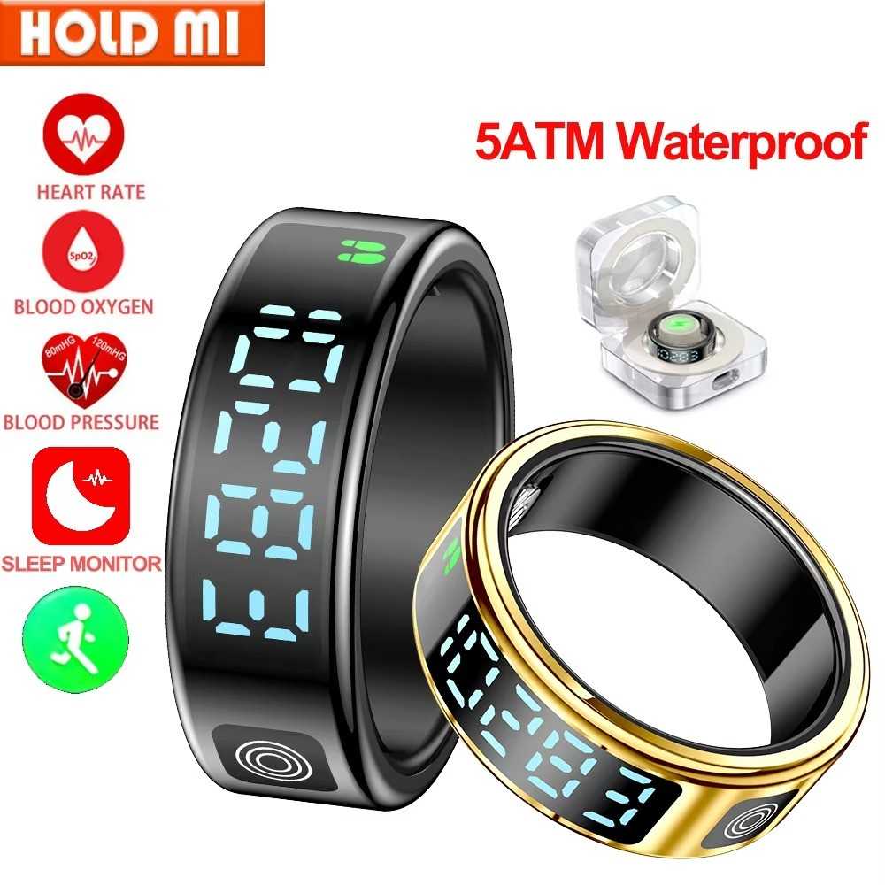 Huitich A - Express 2025 LED Smart Ring with Heart Rate Monitor - Mumzar