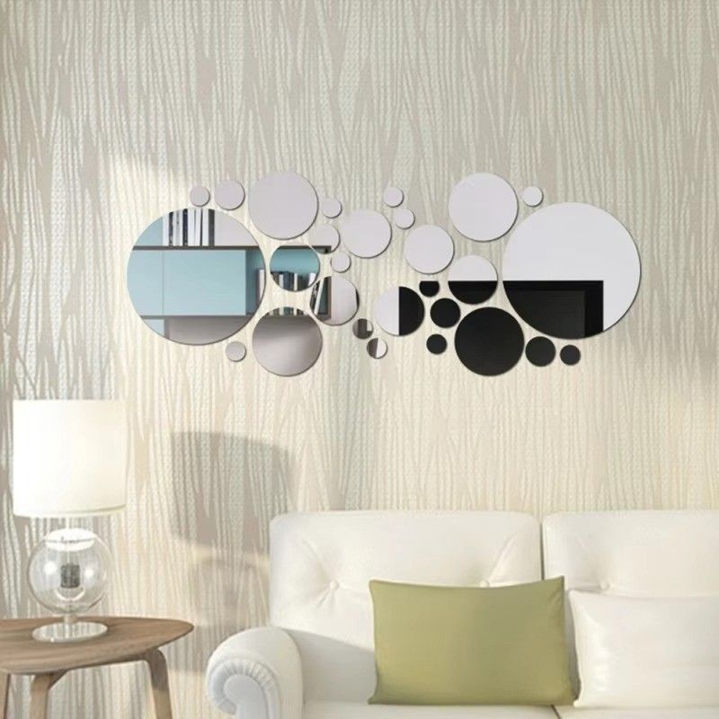 Huitich A - Express 26 Piece DIY Wall Art Mirror Stickers - Mumzar