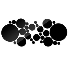 Huitich A - Express 26 Piece DIY Wall Art Mirror Stickers - Mumzar