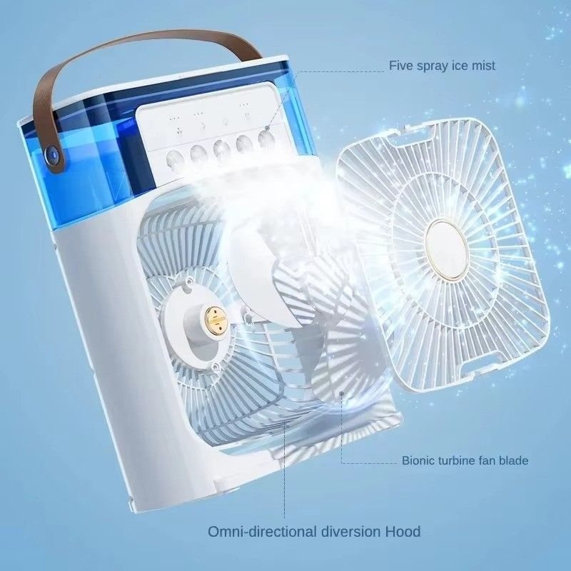 Huitich A - Express 3 in 1 Air Humidifier and Cooler with LED Light - Mumzar