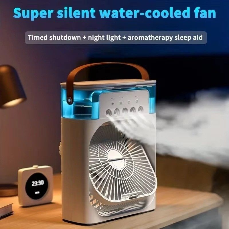 Huitich A - Express 3 in 1 Air Humidifier and Cooler with LED Light - Mumzar