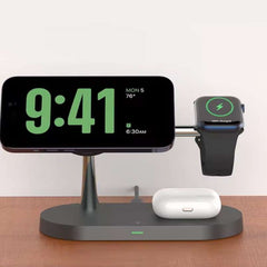 Huitich A - Express 3 in 1 Wireless Charging Station Stand for iPhone - Mumzar