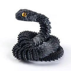 Huitich A - Express 3D Printed Snake Model Articulated Decor - Mumzar