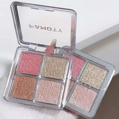 Huitich A - Express 4 Color Waterproof Face Highlighter Palette - Mumzar