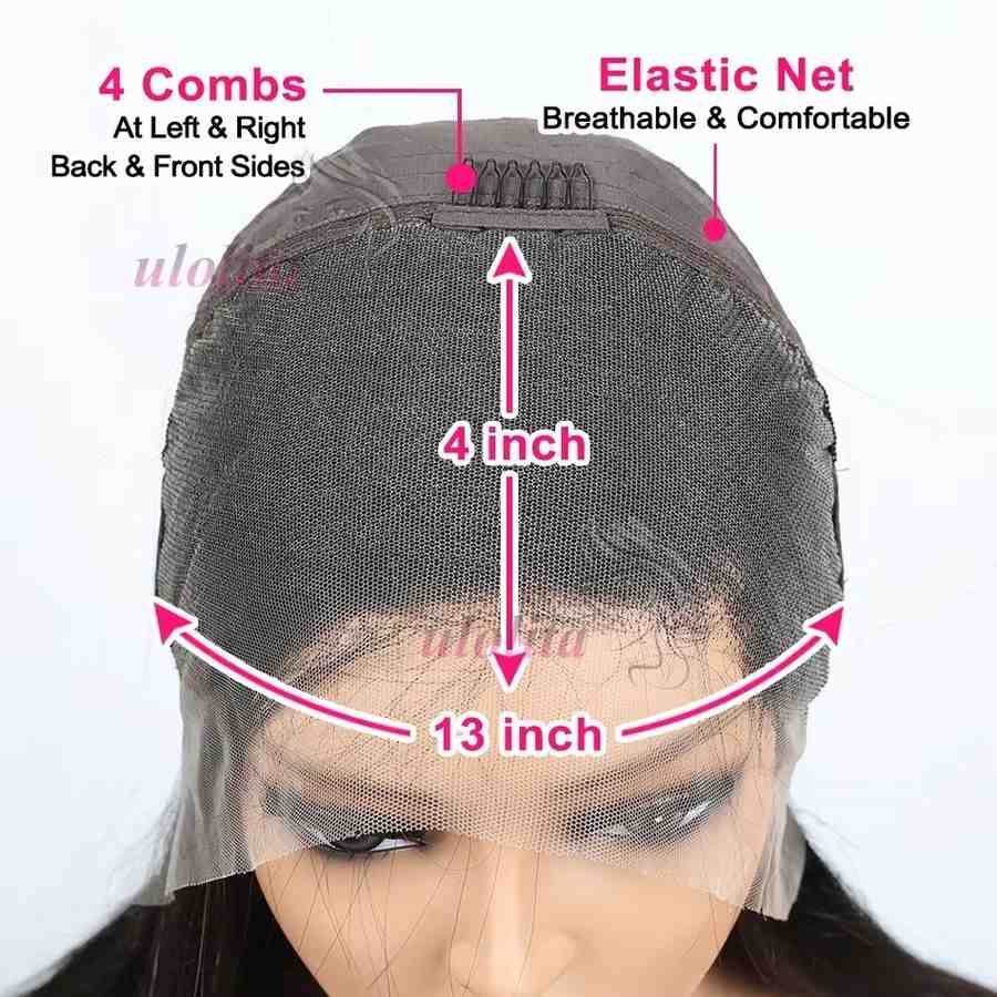 Huitich A - Express 6 Inch Straight Bob Wig Lace Front Human Hair - Mumzar