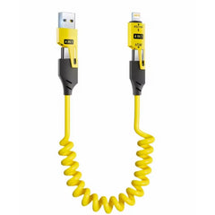 Huitich A - Express 65W Fast Charging Data Cable Spring Short - Mumzar