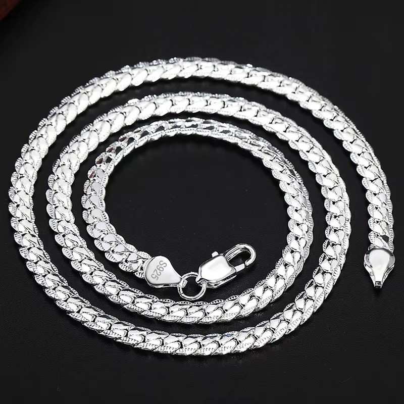 Huitich A - Express 6MM Figaro Chain Necklace for Men and Women - Mumzar
