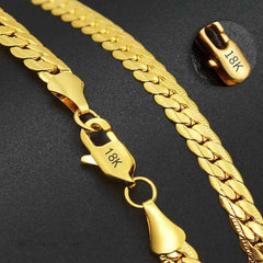 Huitich A - Express 6MM Figaro Chain Necklace for Men and Women - Mumzar