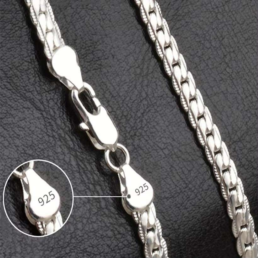 Huitich A - Express 6MM Figaro Chain Necklace for Men and Women - Mumzar