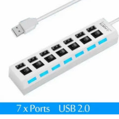 Huitich A - Express 7 Port USB Hub Mobile USB Splitter - Mumzar