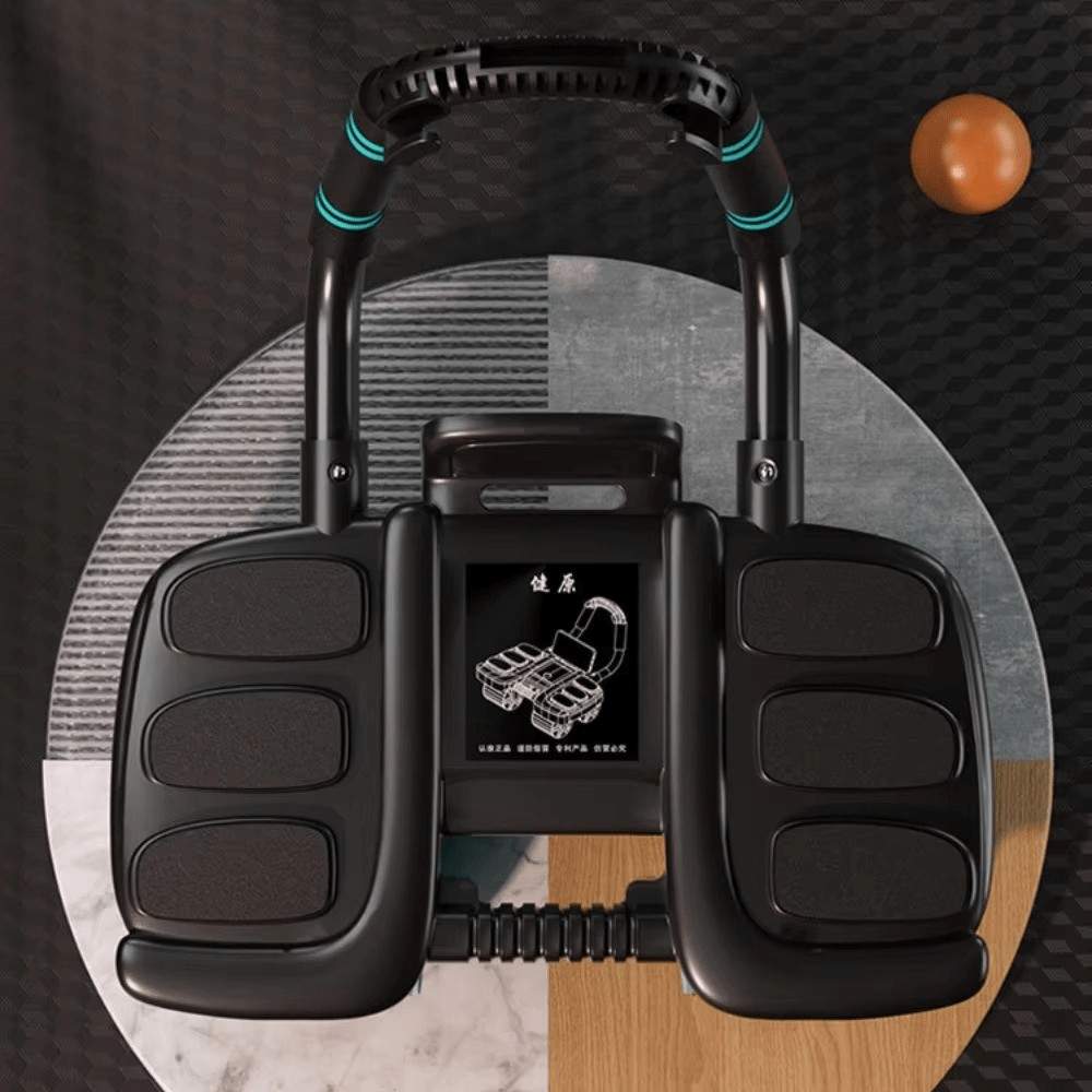 Huitich A - Express Abdominal Wheel Exerciser Six - Wheel Design - Mumzar