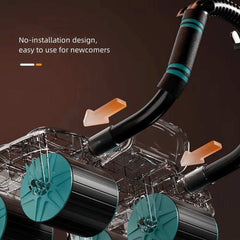 Huitich A - Express Abdominal Wheel Exerciser Six - Wheel Design - Mumzar
