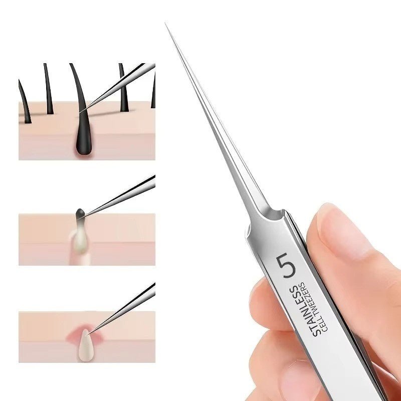 Huitich A - Express Acne Blackhead Removal Tweezers No.5 - Mumzar