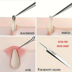 Huitich A - Express Acne Blackhead Removal Tweezers No.5 - Mumzar