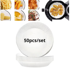 Huitich A - Express Air Fryer Paper Liners 23cm - 50pcs Disposable - Mumzar