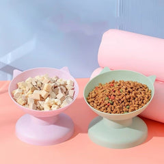 Huitich A - Express Anti Choking Cat Water Bowl with Tilt Neck Design - Mumzar