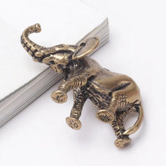 Huitich A - Express Antique Bronze Elephant Figurine Decor - Mumzar