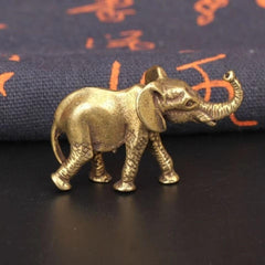 Huitich A - Express Antique Bronze Elephant Figurine Decor - Mumzar