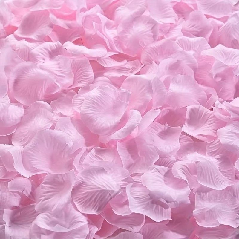 Huitich A - Express Artificial Rose Petals for Wedding Decor 100pcs Red - Mumzar