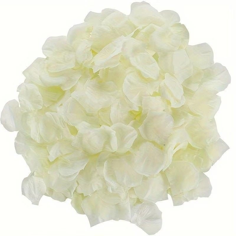 Huitich A - Express Artificial Rose Petals for Wedding Decor 100pcs Red - Mumzar
