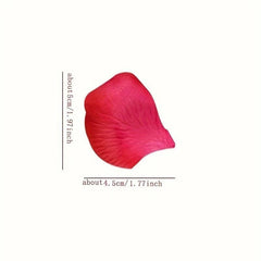 Huitich A - Express Artificial Rose Petals for Wedding Decor 100pcs Red - Mumzar