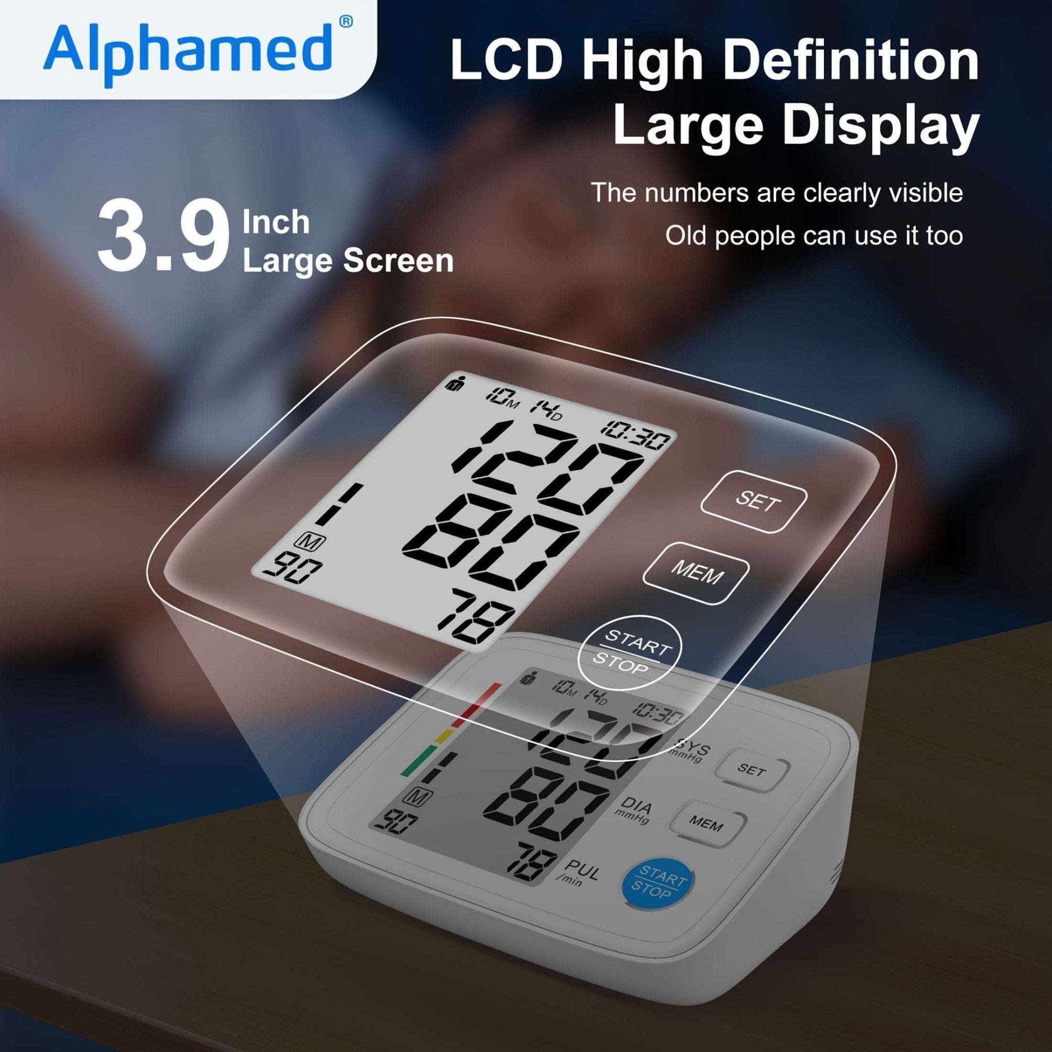 Huitich A - Express Automatic Upper Arm Blood Pressure Monitor - Mumzar