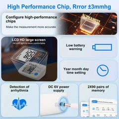 Huitich A - Express Automatic Upper Arm Blood Pressure Monitor - Mumzar