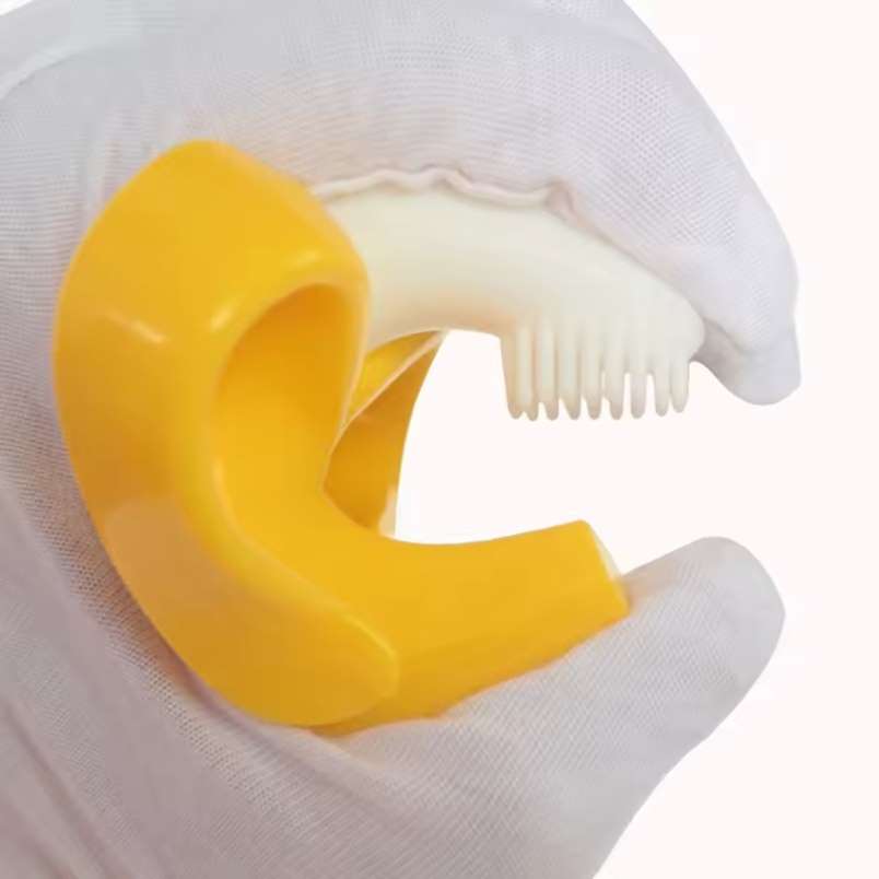 Huitich A - Express Banana Baby Teether Soft Silicone - Mumzar