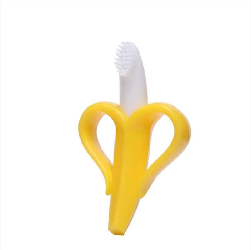 Huitich A - Express Banana Baby Teether Soft Silicone - Mumzar
