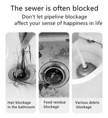 Huitich A - Express Bathroom Sink Hair Cleaner Tool Brush - Mumzar