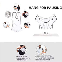 Huitich A - Express Beard Catcher Shaving Apron for Mess - Free Grooming - Mumzar