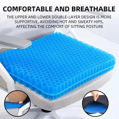 Huitich A - Express Breathable Honeycomb Chair Cushion Gel Seat - Mumzar