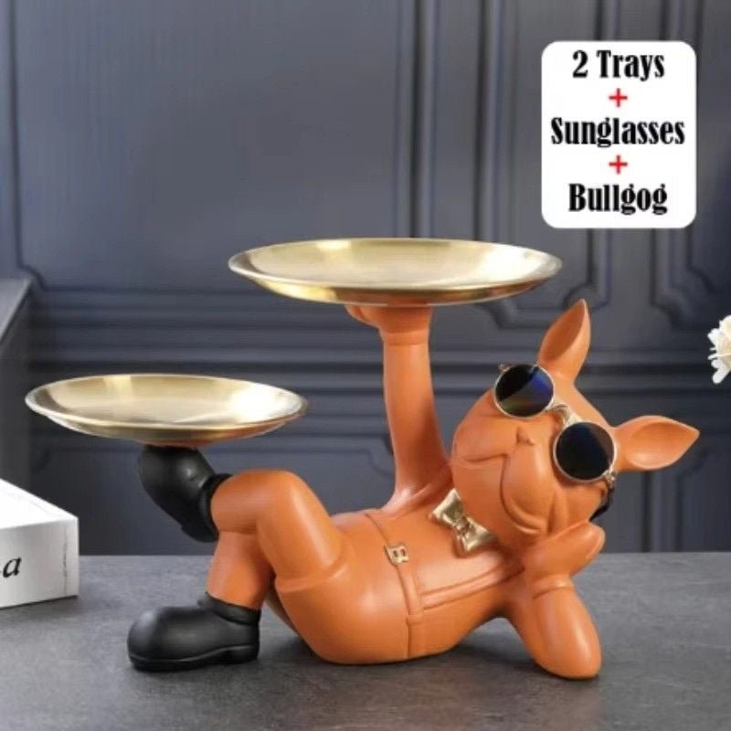 Huitich A - Express Bulldog Figurine Home Decor Sculpture - Mumzar
