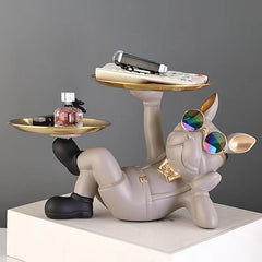 Huitich A - Express Bulldog Figurine Home Decor Sculpture - Mumzar