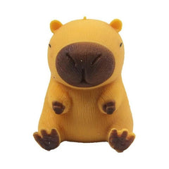 Huitich A - Express Capybara Fidget Toy Elastic Pinch Squeeze Desk Ornament - Mumzar