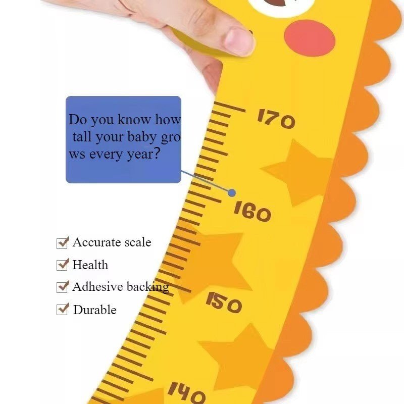 Huitich A - Express Cartoon Animal Height Chart for Kids - Mumzar