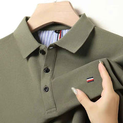 Huitich A - Express Casual Embroidered Polo Shirt for Men - Mumzar