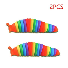 Huitich A - Express Colorful Fidget Slug Toy for Children - Mumzar