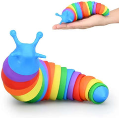 Huitich A - Express Colorful Fidget Slug Toy for Children - Mumzar