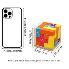 Huitich A - Express Colorful Wooden 3D Puzzle Cube - Mumzar