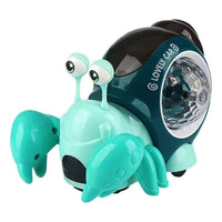 Huitich Crawling Crab Baby Toy with Lights