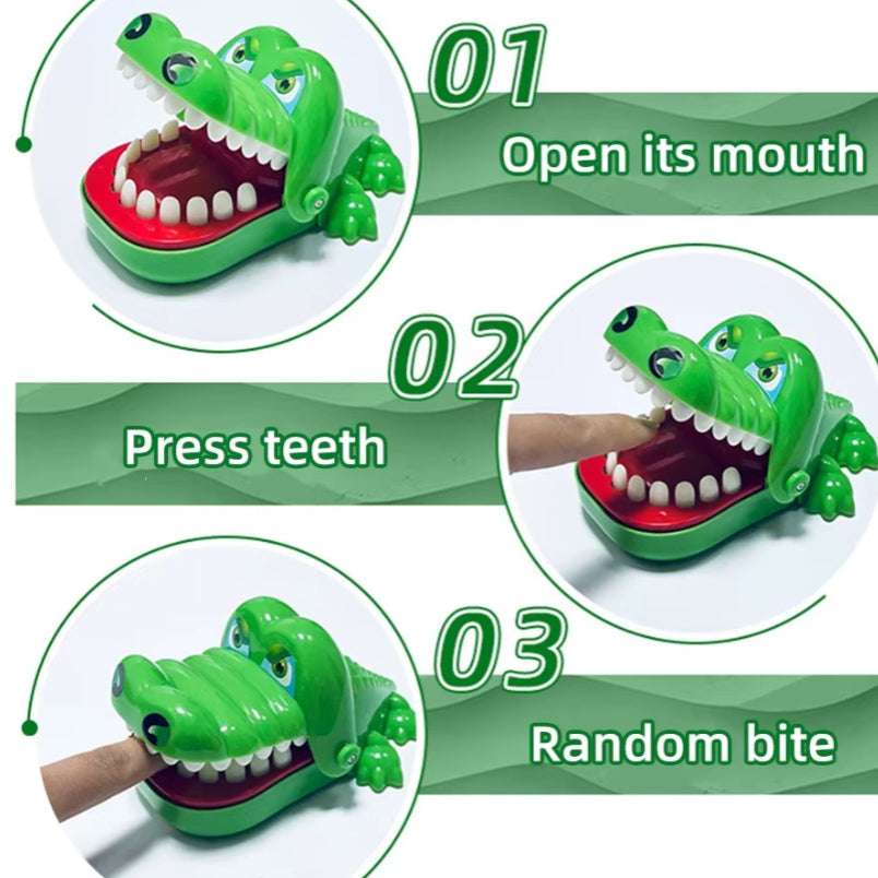 Huitich A - Express Crocodile Teeth Toy Game for Kids - Mumzar