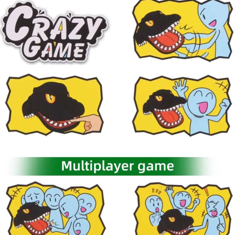 Huitich A - Express Crocodile Teeth Toy Game for Kids - Mumzar