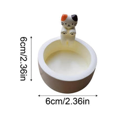 Huitich A - Express Cute Kitten Candle Holder Aromatherapy - Mumzar