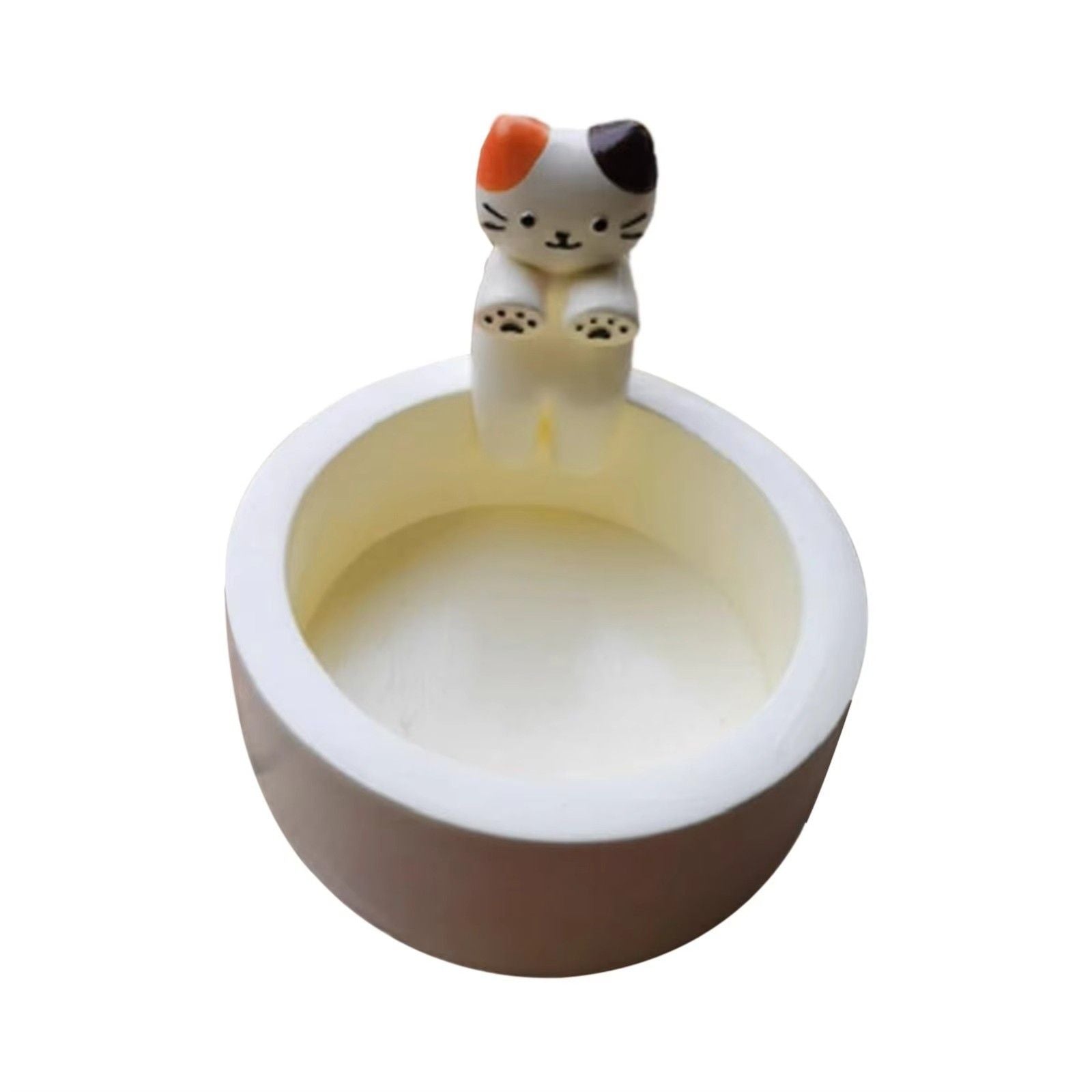 Huitich A - Express Cute Kitten Candle Holder Aromatherapy - Mumzar