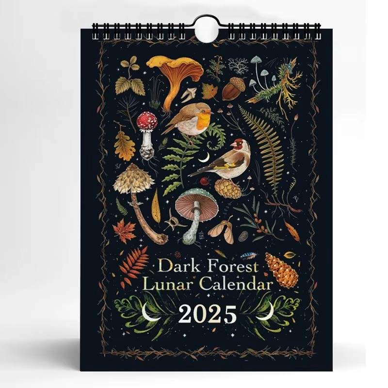 Huitich A - Express Dark Forest Lunar Calendar 2025 with Original Illustrations - Mumzar