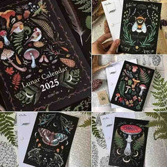 Huitich A - Express Dark Forest Lunar Calendar 2025 with Original Illustrations - Mumzar