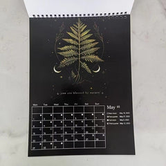 Huitich A - Express Dark Forest Lunar Calendar 2025 with Original Illustrations - Mumzar